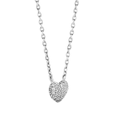 Zirkonia Hartjes Ketting