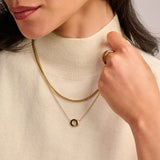 Forever Connected Zwarte Zirkonia Ketting