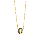 Forever Connected Zwarte Zirkonia Ketting