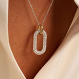 Signature Open Zirkonia Ketting