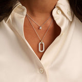 Signature Open Zirkonia Ketting