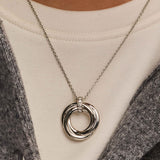 Twisted Cirkel Ketting