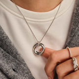 Twisted Cirkel Ketting