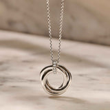 Twisted Cirkel Ketting