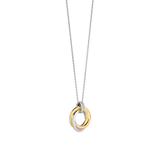 Tricolor Twisted Cirkel Ketting