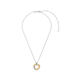 Tricolor Twisted Cirkel Ketting