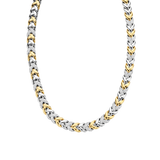 Vintage Zirkonia Schakel Ketting