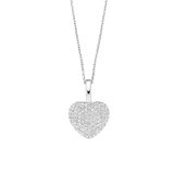 Zirkonia Hartjes Ketting met hanger