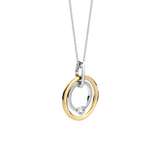 Zirkonia Cirkel Ketting met hanger