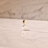 Ketting met Parel hanger 12mm