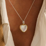 Parel Hartjes Ketting met hanger