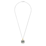 Zirkonia Cushion Ketting met hanger