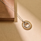 Structure Cirkel Ketting met hanger