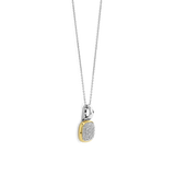 Zirkonia Cushion Ketting met hanger