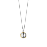 Zirkonia Cushion Ketting met hanger