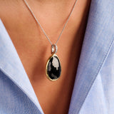 Ketting met Luxe steen hanger