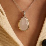 Ketting met Luxe steen hanger