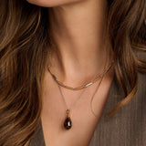 Ketting met Luxe steen hanger