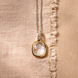 Zirkonia Cushion Parel Ketting met hanger