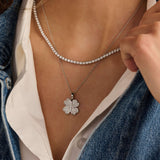 Klaver Ketting met hanger