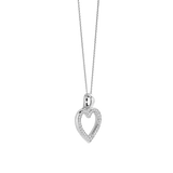 Zirkonia Hartjes Ketting met hanger