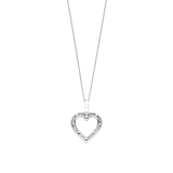 Zirkonia Hartjes Ketting met hanger
