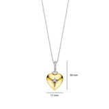 Hartjes ketting met hanger