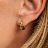 Classic Goudkleurige Kleine Oorringen 14mm