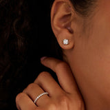 Classic Zirkonia Oorbellen 6mm