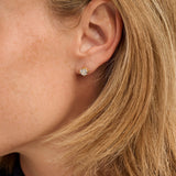 Classic Zirkonia Oorbellen 7mm