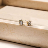 Classic Zirkonia Oorbellen 7mm