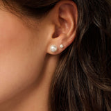 Parel Oorknopjes 8mm