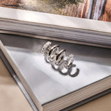 Classic Zilveren Medium Hoops 18mm