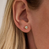 Classic Ronde Zirkonia Oorbellen