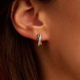 Zirkonia Crossover Hoops