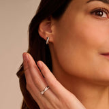 Zirkonia Crossover Hoops