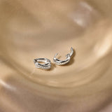 Zirkonia Crossover Hoops