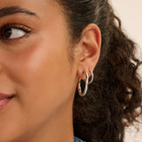 Classic Zilveren Oversized Hoops 30mm