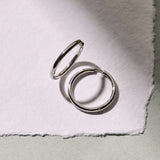 Classic Zilveren Oversized Hoops 30mm