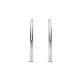 Classic Zilveren Oversized Hoops 35mm