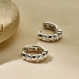 Ronde Zirkonia Hoops