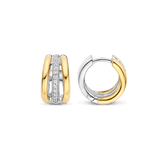 Vintage Zirkonia Schakel Hoops