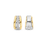 Vintage Zirkonia Schakel Hoops