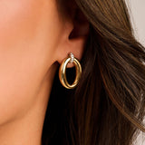 Classic Soft Oval Oorbellen