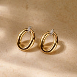 Classic Soft Oval Oorbellen