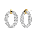 Classic Soft Oval Zirkonia Oorbellen