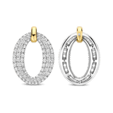 Classic Soft Oval Zirkonia Oorbellen