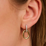 Classic Soft Oval Zirkonia Hoops