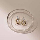 Classic Soft Oval Zirkonia Hoops