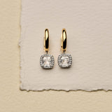 Classic Vierkante Zirkonia Hoops